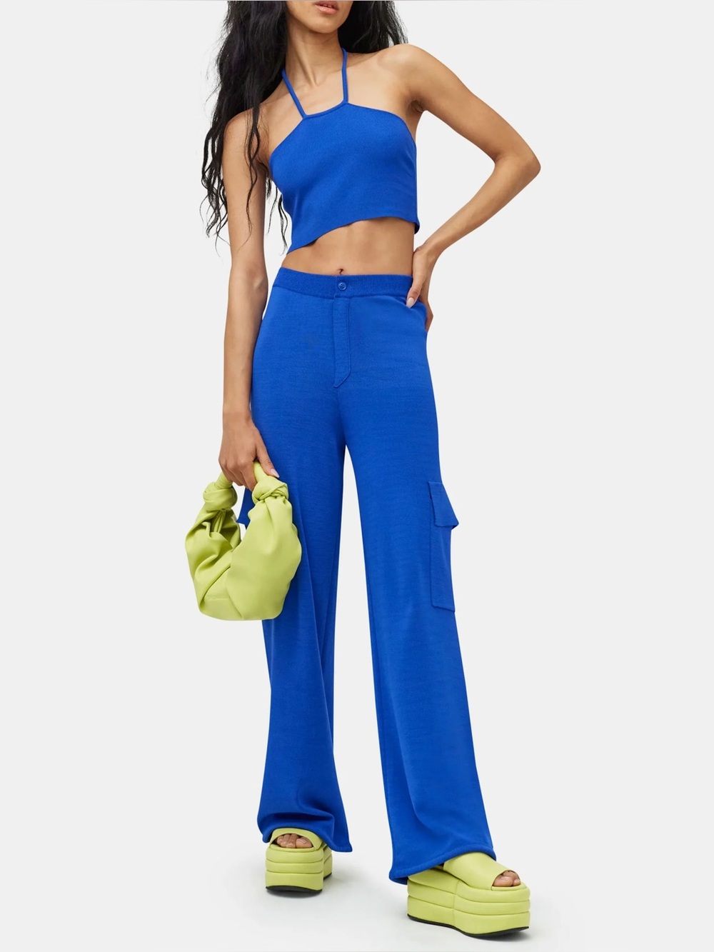 Simon Miller University Blue Knit Set